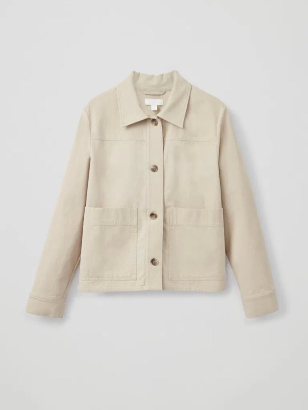 COS Button-Up Canvas Jacket - Picture 4 of 7